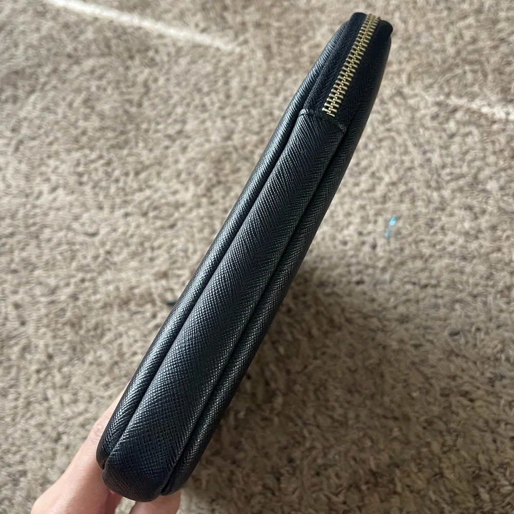 Kate Spade Black Saffiano Leather Laptop Case